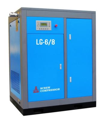 China Kaishan LG-6.2/8 116 psi / 8 bar, 219 cfm / 6.2 m Stationary Electric Screw Air Compressor for sale