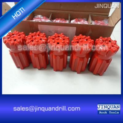 China 76mm 89mm Button Bits T38 Threaded Connection for sale