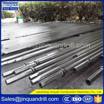 China Integral Drill Steels Integral Bar, H22*108MM, L=800 MM, Diameter=40 MM for sale