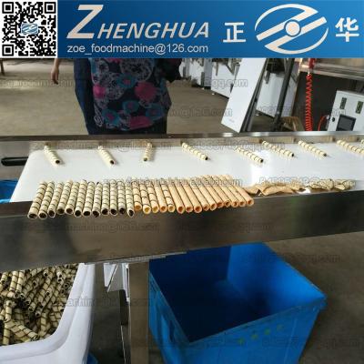 China ZH 1800-4 automatic production automatic egg roll wafer stick making machine for lifelong service, with independent factory for sale