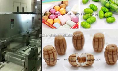 China Spheroid Bubble Gum Bubble Gum Making Machine Prouduction Line for sale