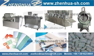 China ZH CANDY Chewing Gum Making Machine Chewy Gummy Factory / Chinese Factory for sale