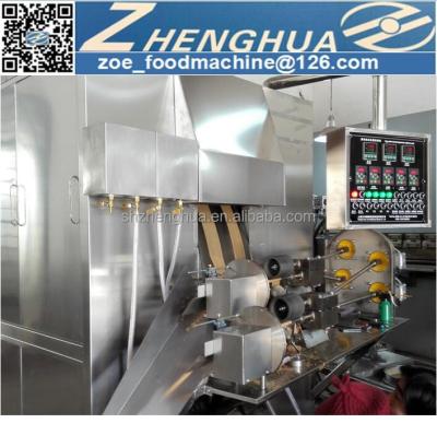 China Automatic Hollow Egg Roll Wafer Roll Stick Making Machinery for sale