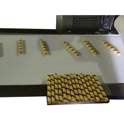 China ZH2000 Hotels Wafer Stick , Egg Roll Making Machinery / With CE Certificate for sale