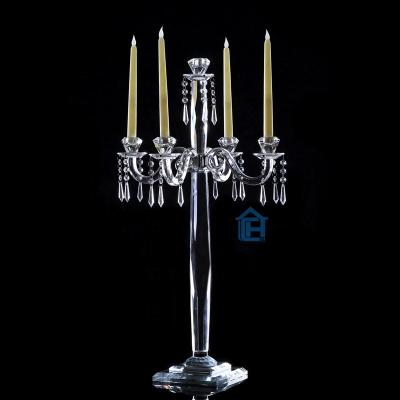 China 4am weddings wedding centerpieces crystal candelabra for home/wedding centerpiece decoration for sale