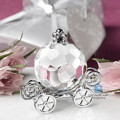 China China Hot Selling Little Style Clear Cute Pumpkin Carriage For Baby Shower Favor Gift for sale