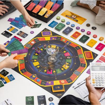 China Wholesale Plastic Gambling Game For Adult Paper Playing Amusement Board Game Toys for sale