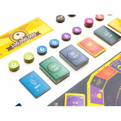 China Wholesale high quality card board games adult game board plastic and paper manufacturer for party for sale