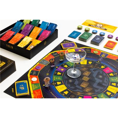 China Plastic and Paper Wholesaler Supply Cash Flow Game Amusement Family Board Game for Family Travel for sale