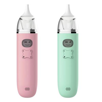 China Portable Household Safety Baby Snot Sucker Silicon Vacuum Nose Cleaner Aspirator Care Nose Nasal Tip Oral Nose Cleaner for sale