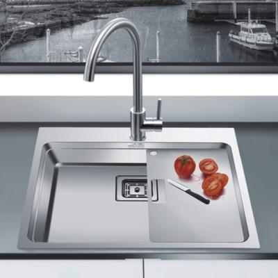 China With Faucet Custom Size Topmount Stainless Steel 304 Multifunctional Handmade Kitchen Sink For Home for sale