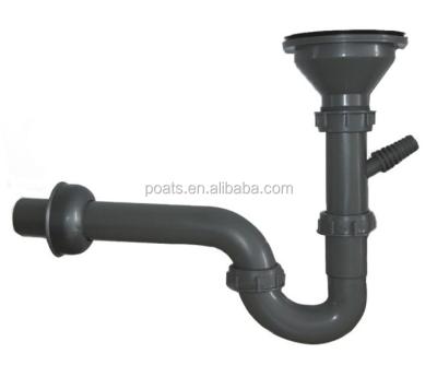 China Traditional High Quality Sink Trap PJ-919 Waste Waste Pipe For Single Bowl for sale