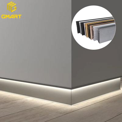 China Hot Sale Modern Skirting Board Waterproof PVC Skirting Skirting Boards With Corner Connector for sale