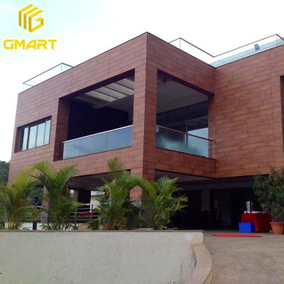 China Gmart Contemporary Formica Cladding Panels Wall Hpl Facade Building Exterior Laminate Exterior Laminate Wall Panel for sale