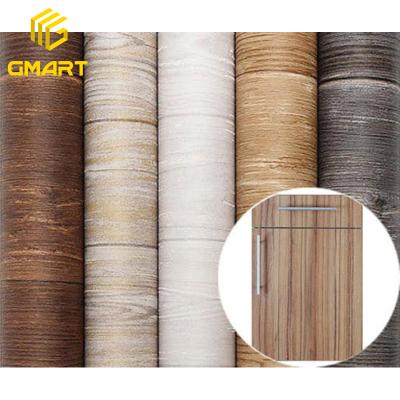 China Non Self Adhesive Customized Furniture Films Wood Grain Melamine Resin Impregnated Paper For MDF Lamination for sale