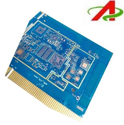 Cina 94v0 blind and buried vias HDI pcb production printed circuit board gold fingers HDI pcb low price pcb electronic in vendita