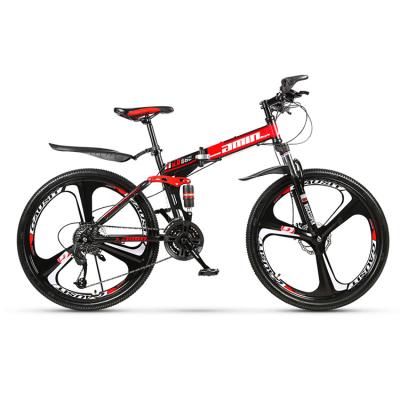 China Recreation factory price full support aluminum alloy frame moutain bike Shockingproof folding mtb bike for sale