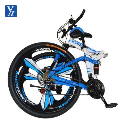 China Aluminum Alloy Folding Steel Bike 24/26/27.5/29 inch Folding Mid Drive Bike 21/24/27-speed Carbon Folding Bike for sale