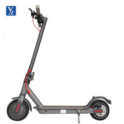 China New 8.5 Inch Tire Motor 350w 2 Wheel Unisex Cheap Adult Kick Foldable Adults E Folding Electric Scooter for sale