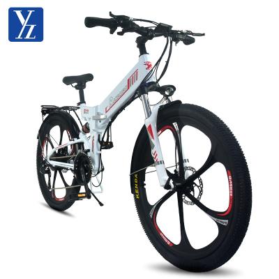 China Aluminum alloy 27 speed off-road electric bike fat ply 26