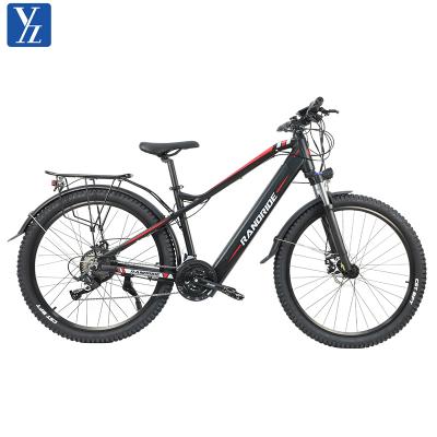 China Aluminum alloy 7 speed bicycle mountain bike ebike 48V 250W 350W 500W 750W 1000W full suspension electric bicycle MTB for sale