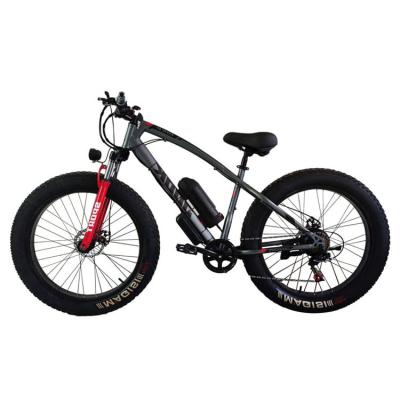 China New design 36V lithium battery cheap mtb steel bicicleta electric mountain bike 26 inch adult bikes for sale