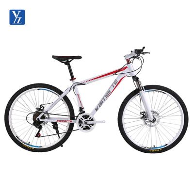 China New 26 Inch Carbon Road Bike 21/24/27 Speed ​​Disc Brake Road Bike Flat Earth bicicletas mountain bike for sale