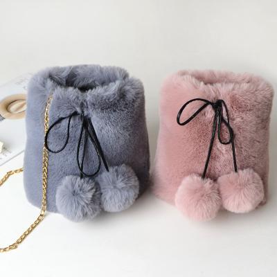 China Fashion Women Fashion Women Fur Handbags Soft Faux Fur Plush Bags Lady Bags Girls Plush Handbags Hot Fuzzy Crossbody Bags Plush Crossbody Purses for sale