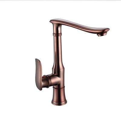 China Metered Faucets Deck Mounted Brass GLOBE Kitchen Single Lever Kitchen Faucets Pull Down Mixer Antique Kitchen for sale