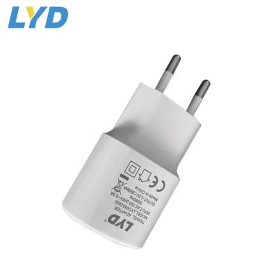 China Fast Charging Phone 5v 2a Usb Wall Charger Fast Eu Plug for sale