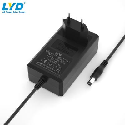 China AC/DC EU wall plug 12v 5a 12v 6a 24v 2a 24v 3a UL FCC saa kc dc to ac power adapter 30v 500ma adapter for sale