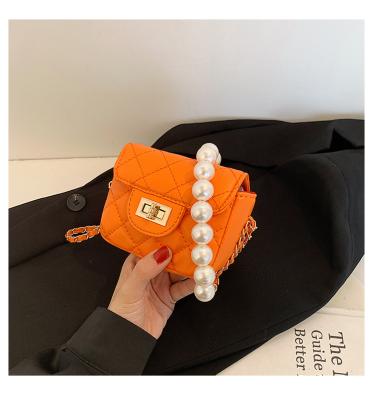 China Fashionable Korean Style Pink Bags Small Messenger Handbags Stitched Fashion Purses Women Cross - Cute Mini Bags Body Bag For Girls for sale