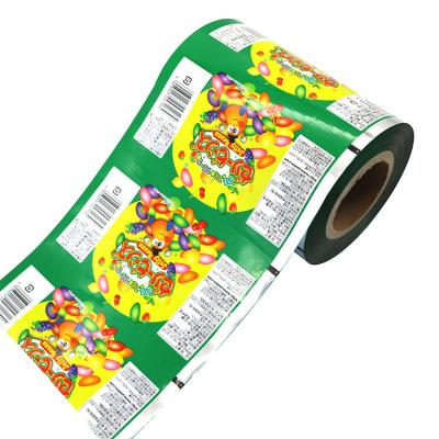 China Food Grade Aluminum Foil Moisture Proof Custom Printed Film Roll For Cookies Coffee for sale