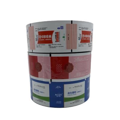 China Color Premium Quality PVC Film Food Wrapping Moisture Proof Blue Copy Laminated Film Roll for sale