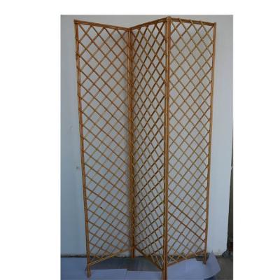 China Long Life Span China Supplier Decorative Wooden Slat Willow Screen For Sale for sale