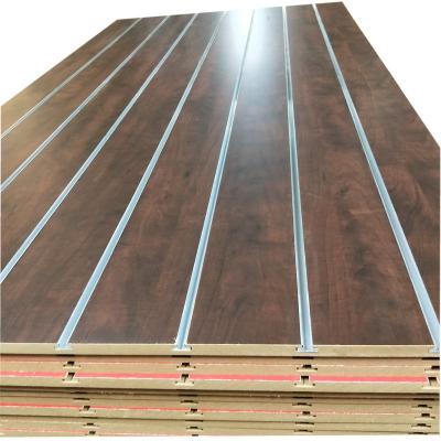 China Hot Selling Moisture Proof Slotted MDF Board With New Design for sale