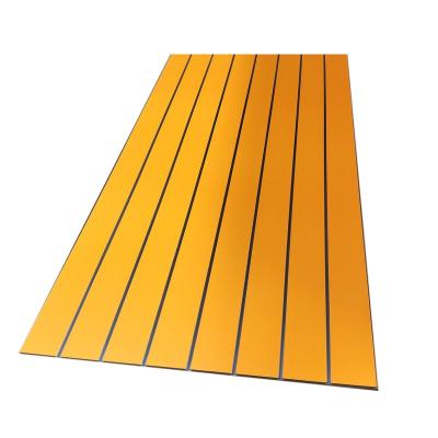 China Hot Selling Moisture Proof Slotted MDF Board / MDF Slotted Panel for sale