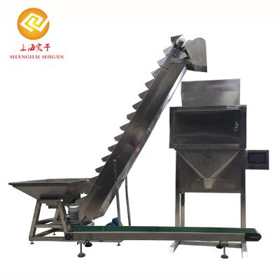 China food & High Speed ​​4 Head Beverage Plant Linear Weigher For Seeds for sale