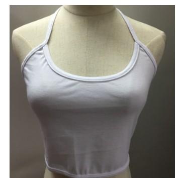 China 2021women's Small Strap Breathable Solid Crop Vest Fashion Bottoming Bra Crop Tank Tops for sale