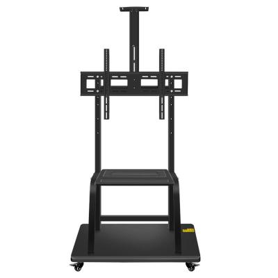 China Factory Price 55-120 Inch Steel Mobile TV Stand LCD TV Cart Stand 5800S for sale