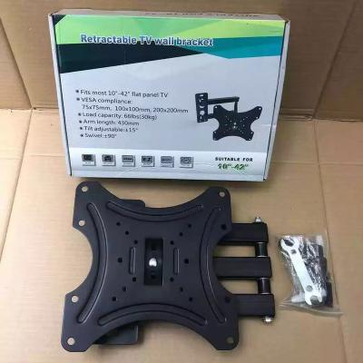 China Hot Selling OEM 302 Steel TV Wall Bracket For Flat Panel TV Wall Mount 10-42