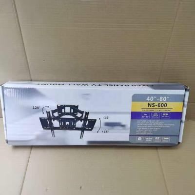 China Full Steel Motion NS-600 TV Mount Wall Bracket OEM TV Bracket 40-80 Inch For Led LCD Television for sale