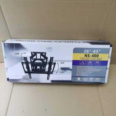 China Factory Supplier OEM TV Bracket TV Bracket Steel Motion NS-400 Wall Mount 26-65” Full for sale