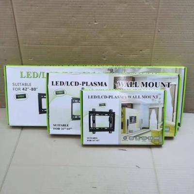 China Large Size Fixed LED LCD PLASMA TV Wall Mount Bracket B64 42-80