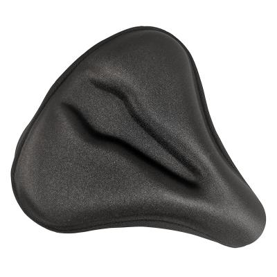 China Comfortable Custom Bike Overweight Carbon Saddle Cover Carbon Bicycle Seat Extra Saddle Cover for sale