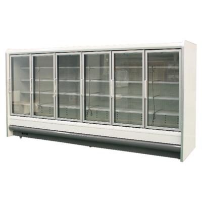 China Single-temperature Supermarket Refrigerator and Freezer Supermarket Frozen Food Vertical Freezer Used Display Freezer for sale