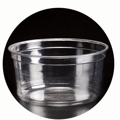 China PLASTIC PET DISPOSABLE CUP, GOOD QUALITY, WITH COVER OR LID, LOGO ACCEPTABLE for sale