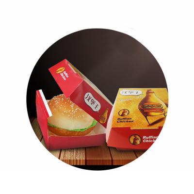 China DISPOSABLE HAMBURGER & SANDWICH & FOOD BOX, SUSHI BOX, FOOD GRADE PAPER MATERIAL, GOOD QUALITY for sale