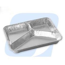 China WRINKLE-WALL ALUMINUM CONTAINER, FOR FOOD, LUNCH BOX, FOOD GRADE, MICROWAVABLE for sale