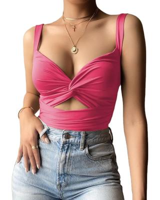 China QUICK DRY hollow out no steel ring plus size camisoles halter sleeveless bandage girls crop vests boob tube tops for sale